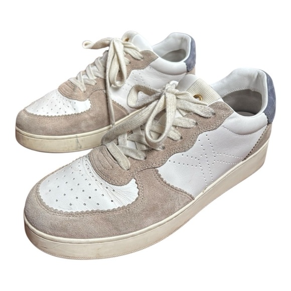 Veronica Beard Lennox Sneakers White Dusk Blue Women’s Size 11 M - Picture 9 of 15